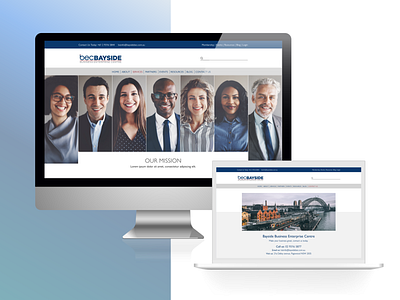 Bec Bayside adobe adobe xd branding design ui ux web website design