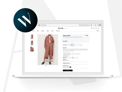 Wear United - E-Commerce Website Design adobe adobe xd app branding design mobile app ui ux web website design