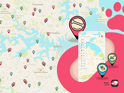 Puppi Lovers Dating App - Mobile App Design