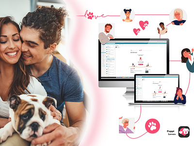 Puppi Lovers Dating App - Email Design