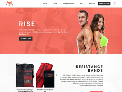 Fitness Web Design By Webancy coach coaching gym