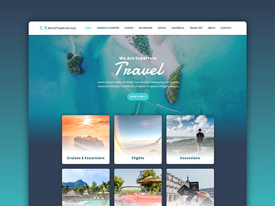 Travel Agency Web Design