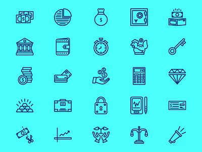 Finance Icon Set