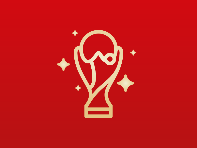 World Cup Trophy Icon icon iconography russia trophy icon world cup