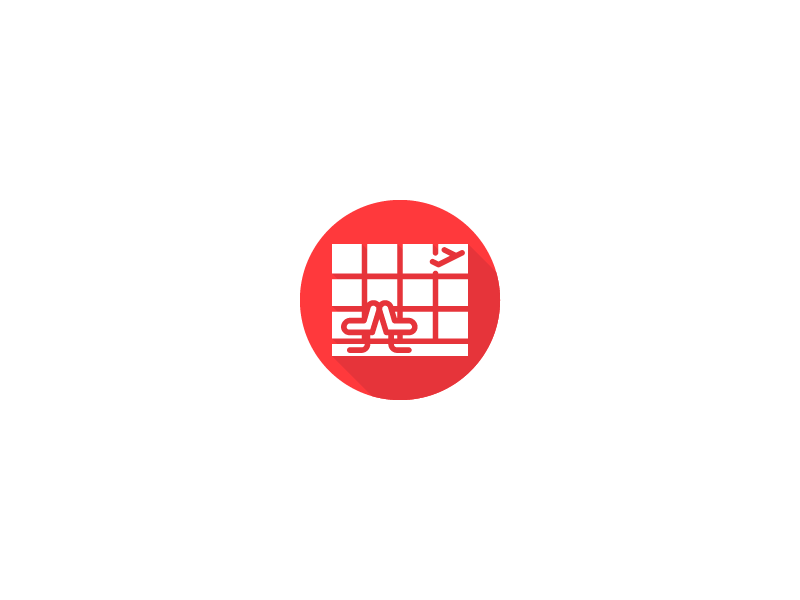 Last Flight lion air airplane airport round icon illustration flat icon iconography icon