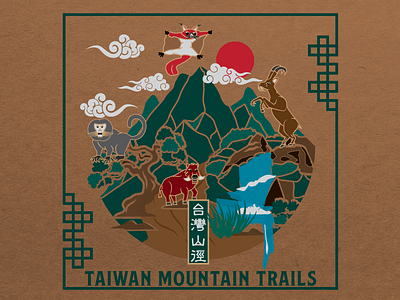 Taiwan Beasts and where to find them animals chinese deer monkey mountains pig squirrel taiwan taiwanese trails