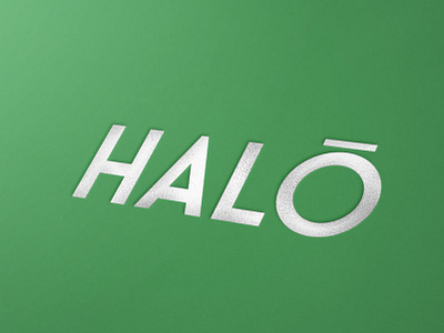 HALO clean logo logos minimal sans serif simple