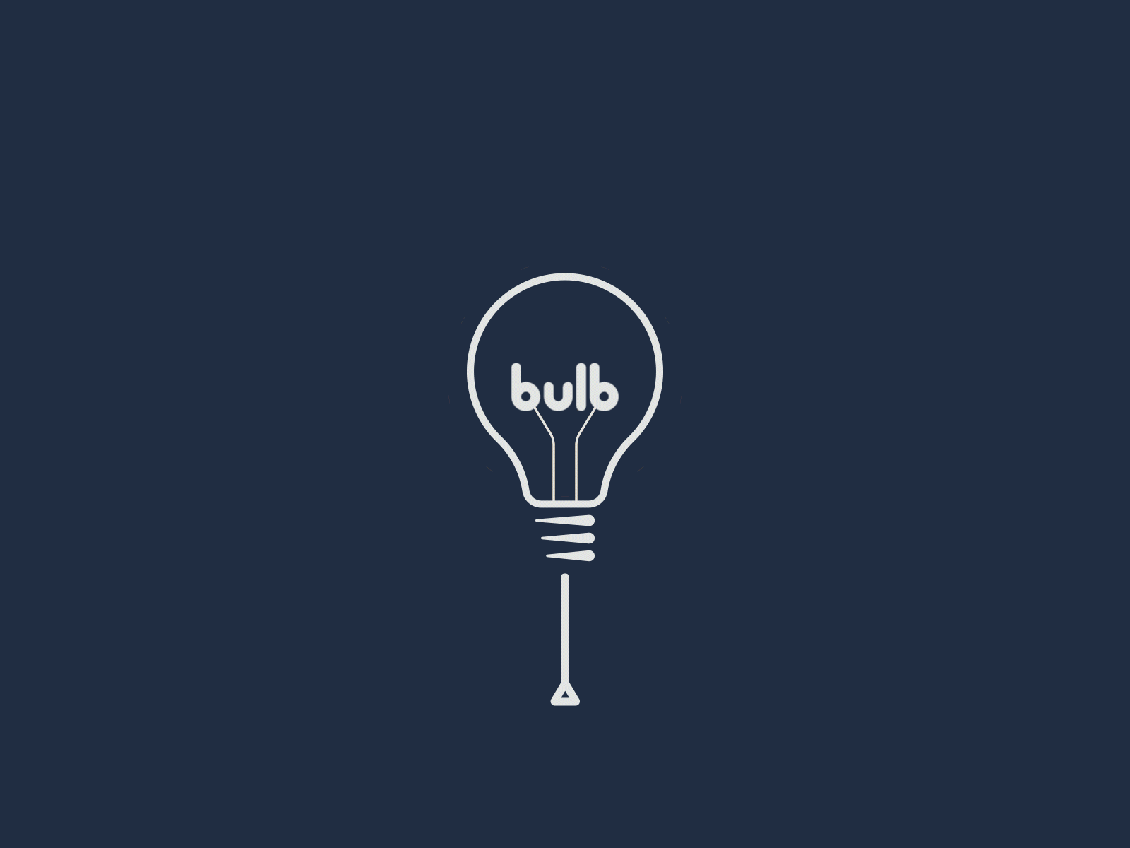 bulb animation bulb logo text 文字动效