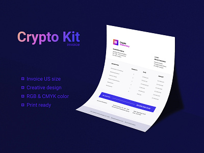 Crypto Bundle bitcoin bundle crypto crypto wallet cryptocurrency design email html invoice keynote powerpoint presentation stay home ui web