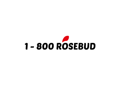 Thirty logos #6 - 1 800-Rosebud 1 800 rosebud rosebud thirty logos challenge