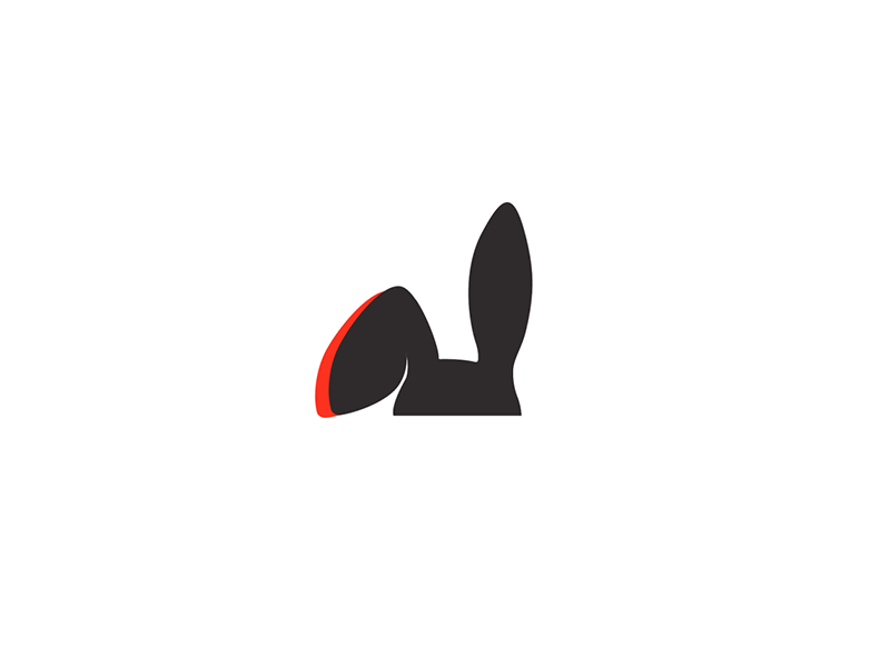 Thirty logos #3 - twitchy rabbit animation gif rabbit thirty logos twitchy