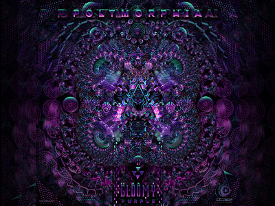 GLOOMY PURPLE_POLYMORPHIA psyunitymusic trilochanacreations