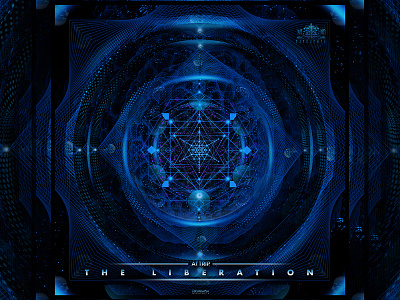 ATTRIP_THE LIBERATION.EP 2100 art boom creations one perception psychedelic trilochanacreations visionary