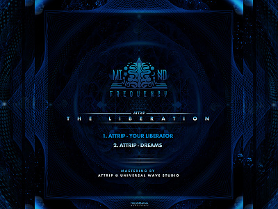 ATTRIP_THE LIBERATION.EP 2100 ashtak attip boom creations dreams illustration liberator mindfrequency perception psychedelic singh studios trilochanacreations universal wave