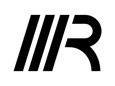 MR Logotype logo logotype minimal peronal