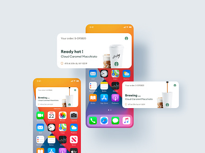 Starbucks - iOS 15 Widget explorations