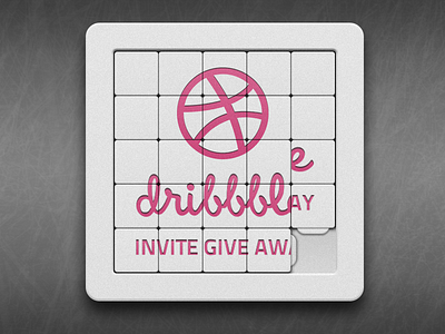 Dribbble invites giveaway away dribbble give giveaway invite player puzzle