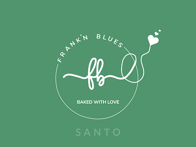 Frank'n Blues Logo for a Cake shop