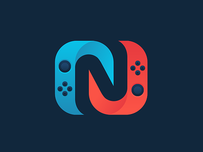 Nintendo Enthusiast blog clean enthusiast esportlogo gaming geometic icon logo minimal modern nintendo nintendo enthusiast nintendo switch simple