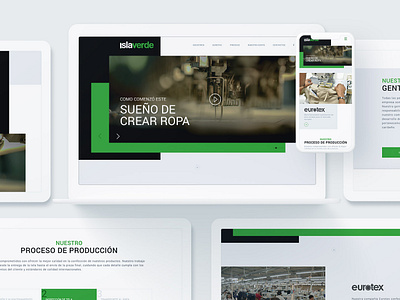 Isla Verde – Web Design layout responsive design ui ux user experience user interface web web design website