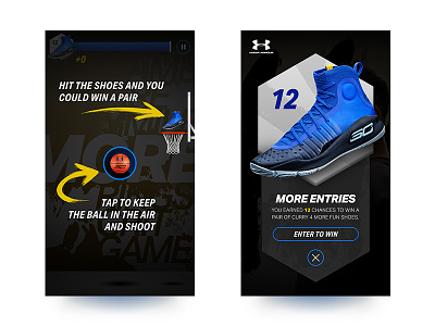 Curry 4 : More Fun Game art direction game design golden state warriors product design sc30 social activation steph curry uiux under armour