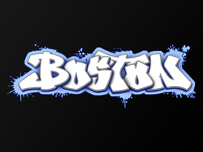 Boston : Graffiti Piece
