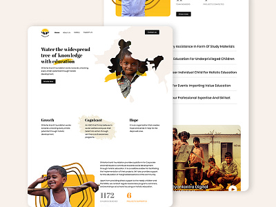 NGO Shiksha Kranti charity india ngo uidesign uxdesign webdesign website website design