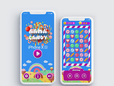 Candy Game app app design candy candy game free game game design game uiux iphonex mobile app design mobile game psd ui ui ux design user experience design user interface ux