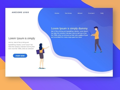 Landing Pages free landing page landing pages psd template ui ux design user experience design user interface web landing page webdesign