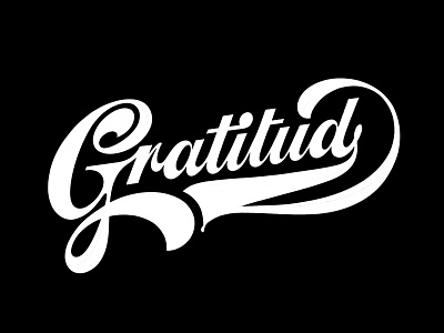 Gratitud design gratitude handmadefont lettering letters letters with purpose