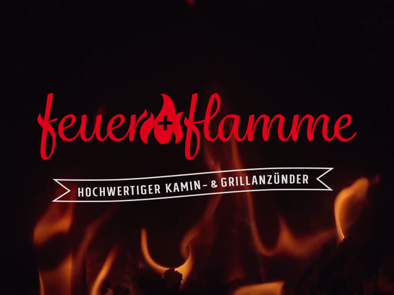 Logo fire + flame // feuer + flamme