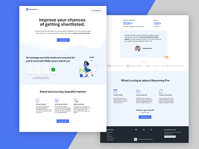 Landing Page - Resumey.Pro