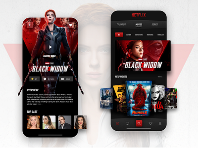 🎬 Netflix App Redesign Concept