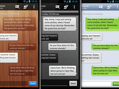 mysms themes - Voting android app chrome ios mobile mysms themes voting wooden