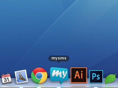 mysms mac app icon app desktop dock icon mac mysms