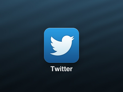 Simplified Twitter iOS Icon flat icon ios ios 7 ios6 ios7 retina simple simplified twitter