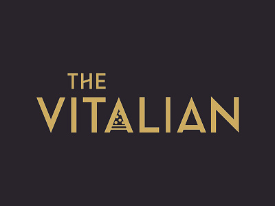 The Vitalian Branding branding food truck logo pizza