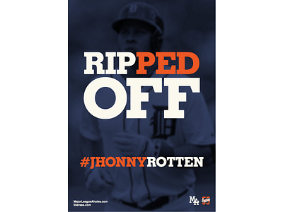 Jhonny Rotten & The Great Biogenesis Swindle baseball jhonnyrotten mlb tigers