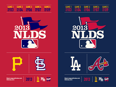 NLDSs start TONIGHT! baseball mlb postseason