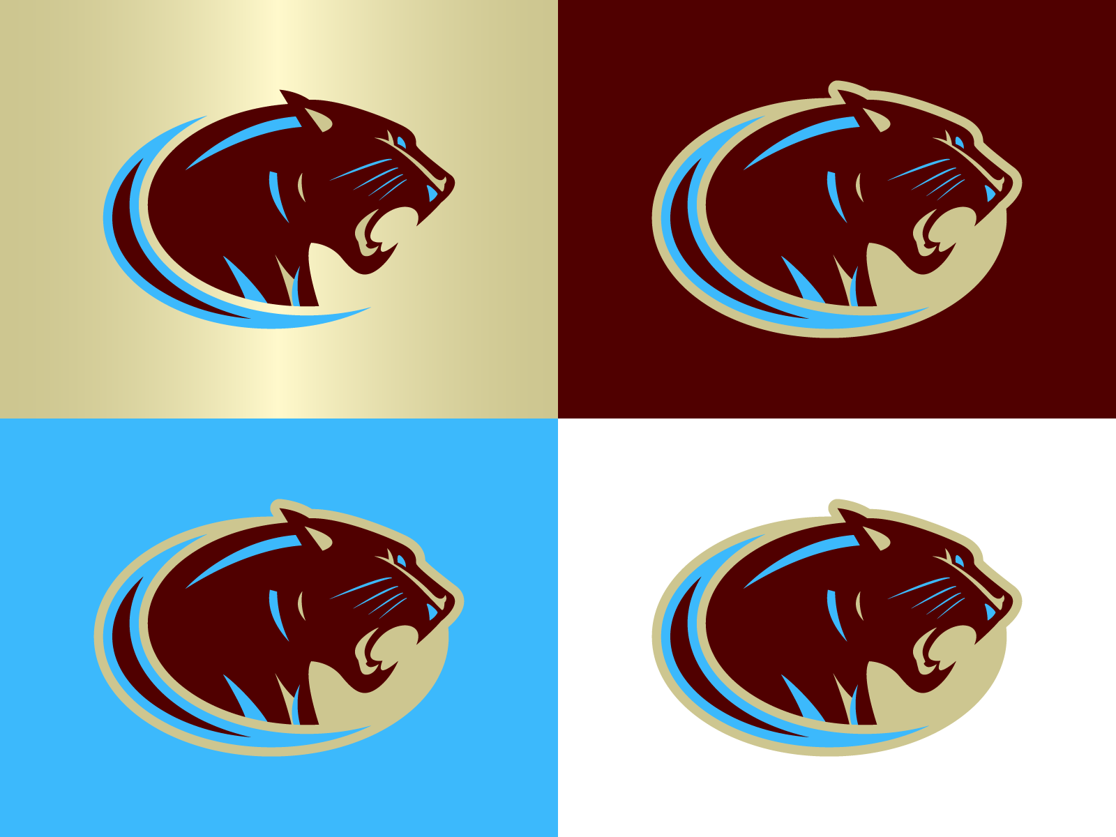 Michigan Panthers Resurrection Logo by Ryan L. Smith on Dribbble