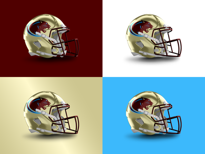 Michigan Panthers Resurrection  Helmet by Ryan L. Smith on Dribbble