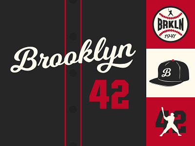 Brooklyn Robinsons baseball branding design illustration logo mlb vector