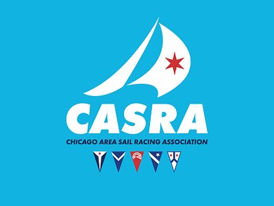 Chicago Area Sail Racing Association Logo chicago logo sailing