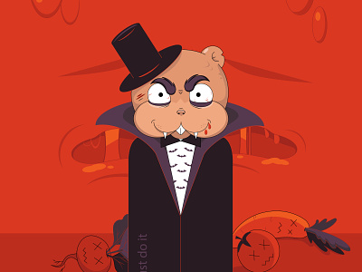 Hamster 2d character character design creative design illustration vector дизайн иллюстрация характер