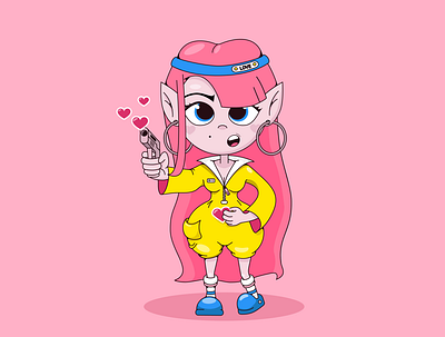 Love 2d baby character character design design illustration madrabbit vector дизайн иллюстрация рисунки характер