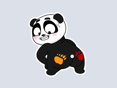 Panda_4 2d character character design design illustration vector дизайн иллюстрация характер