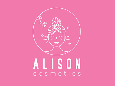 Alison Cosmetics Logo Design Challenge beauty logo branding logo logo design