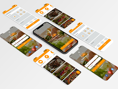 Bruces Recipes - App Template app mobile application recipes template app ui