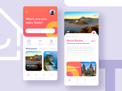 Travel app app app design clean design ecommerce mobile review service travel travel app trip ui design