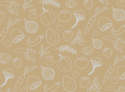Illustrations brand development branding assets food truck illustration pattern design